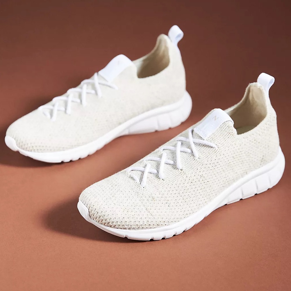 Nisolo NEW Athleisure Eco-Knit Sneakers Womens size 9.5 NWOB